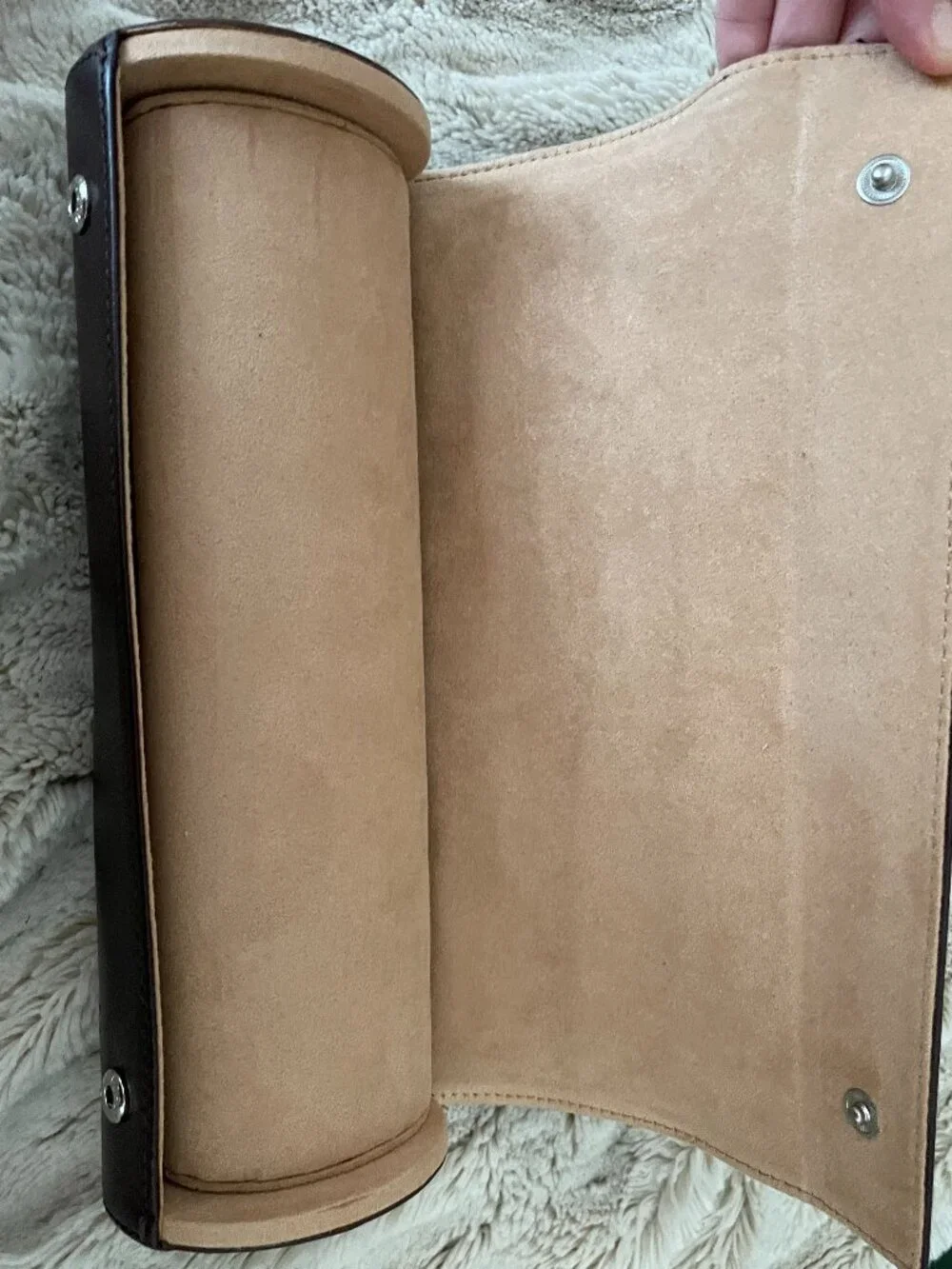 Fossil Brown Watch Travel Organizer